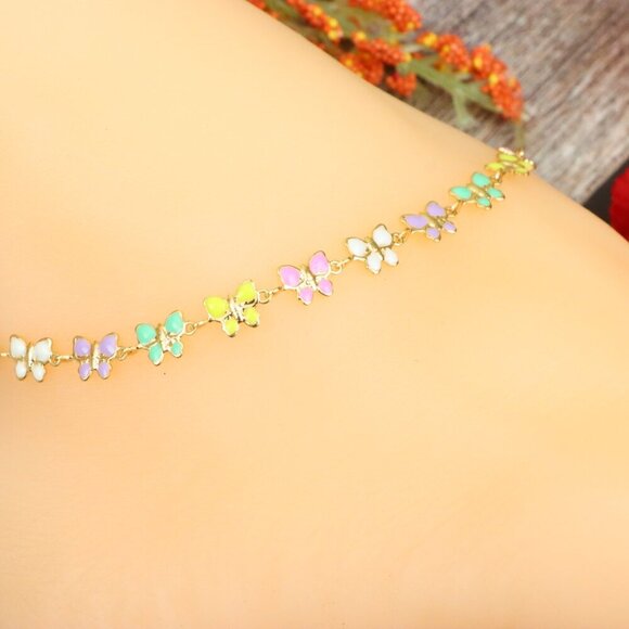 "Elegant Handmade Anklet – Delicate Jewelry for Women, MAR091097 - Picture 3 of 10